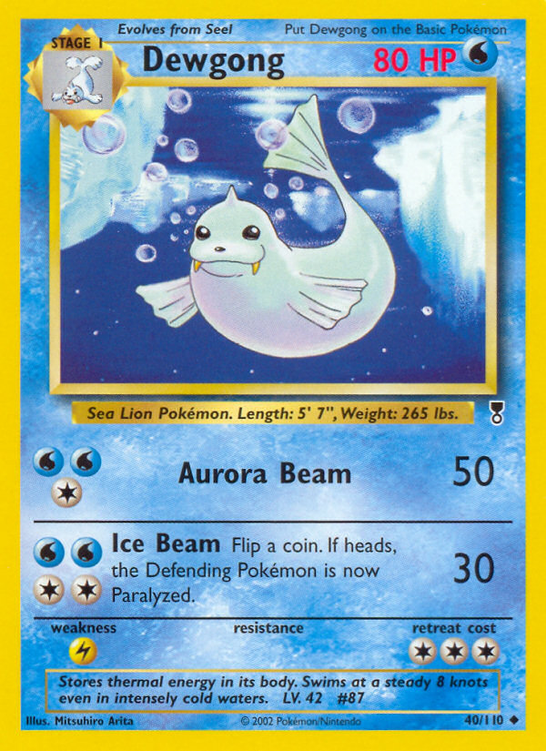 Dewgong from Legendary Collection