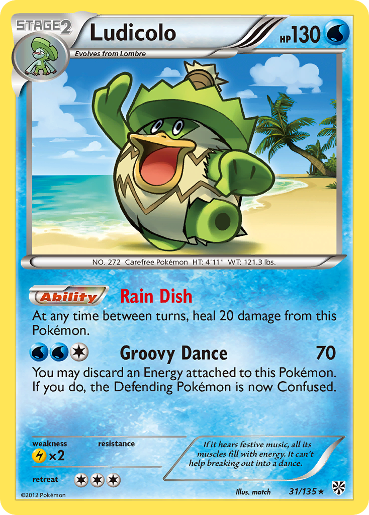 Ludicolo from Plasma Storm