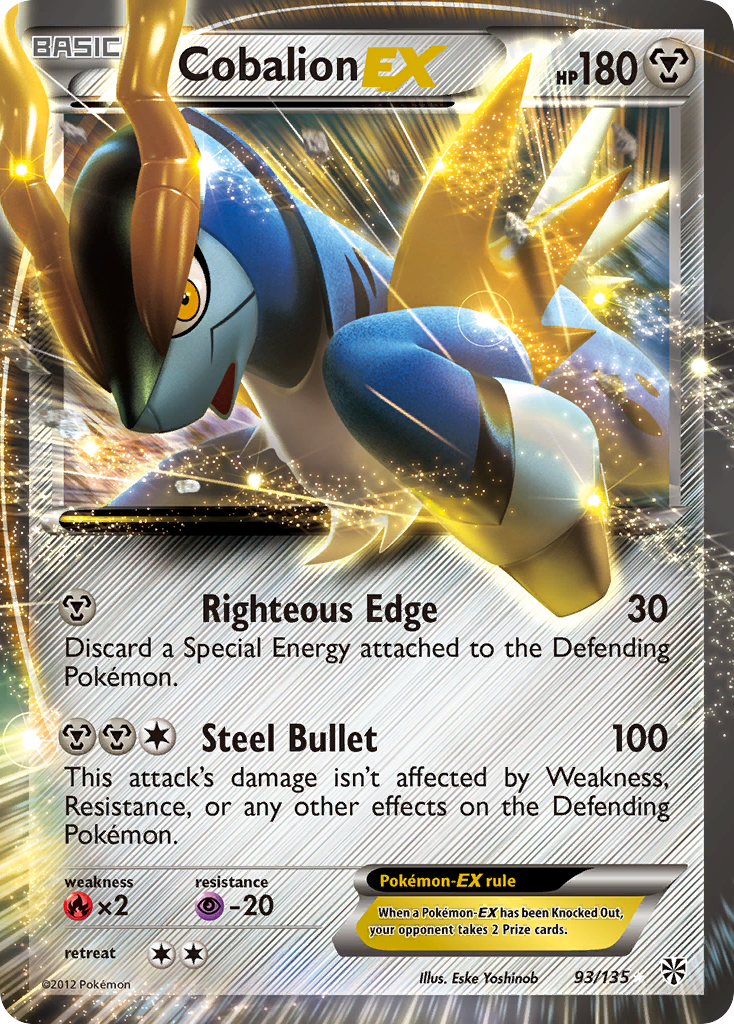 Cobalion-EX from Plasma Storm