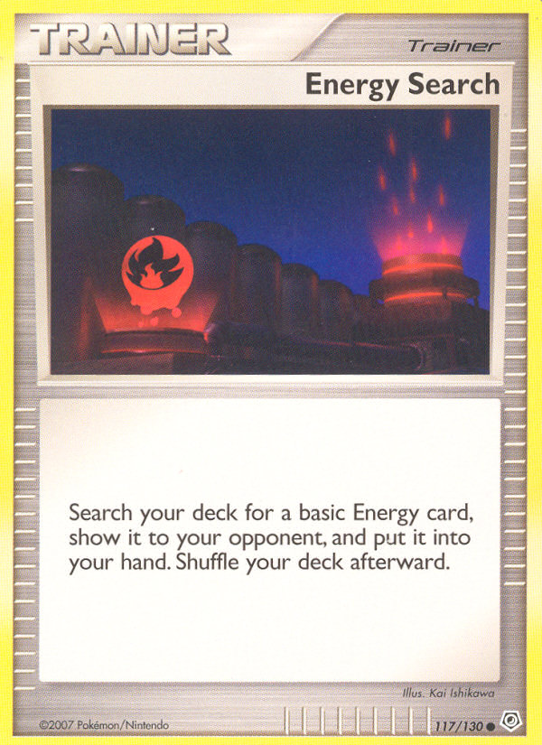 Energy Search from Diamond & Pearl