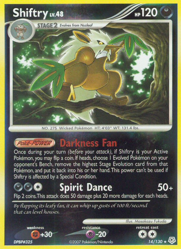 Shiftry from Diamond & Pearl