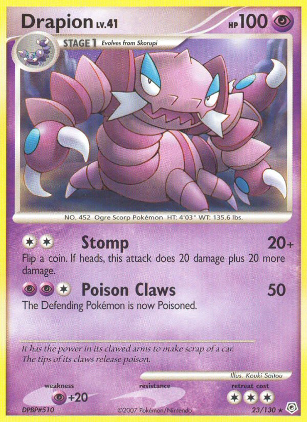 Drapion from Diamond & Pearl