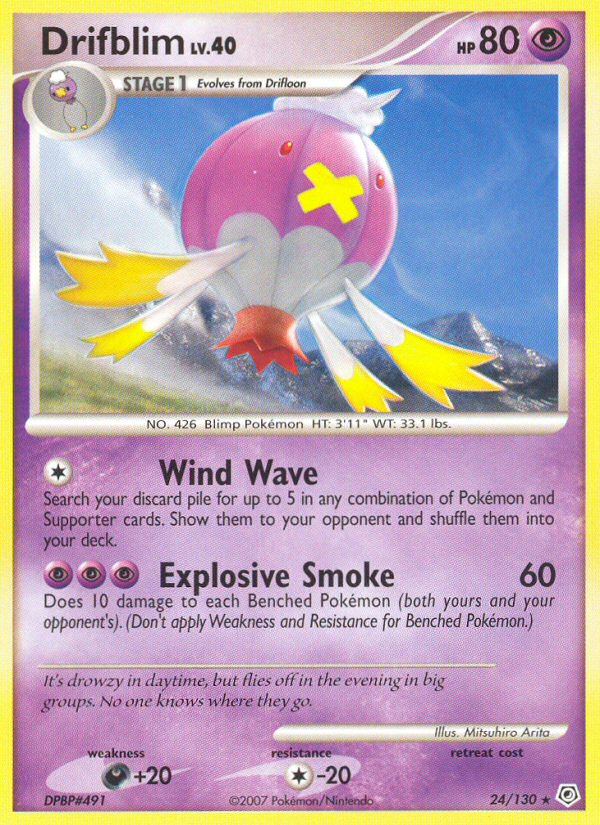 Drifblim from Diamond & Pearl