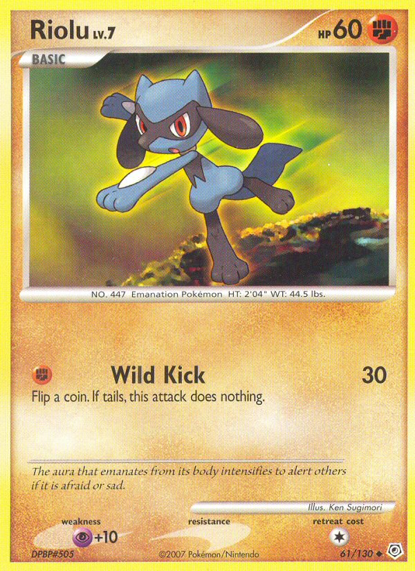 Riolu from Diamond & Pearl