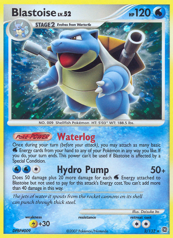 Blastoise from Secret Wonders