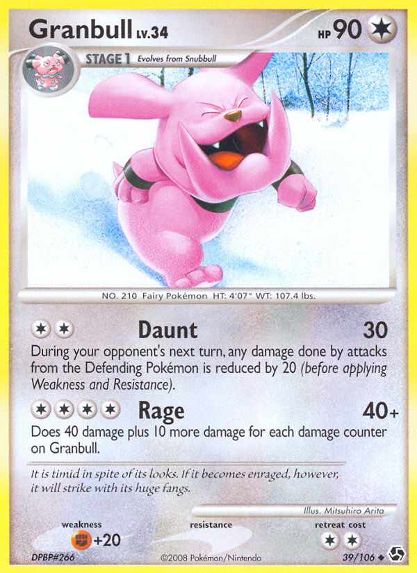 Granbull from Great Encounters