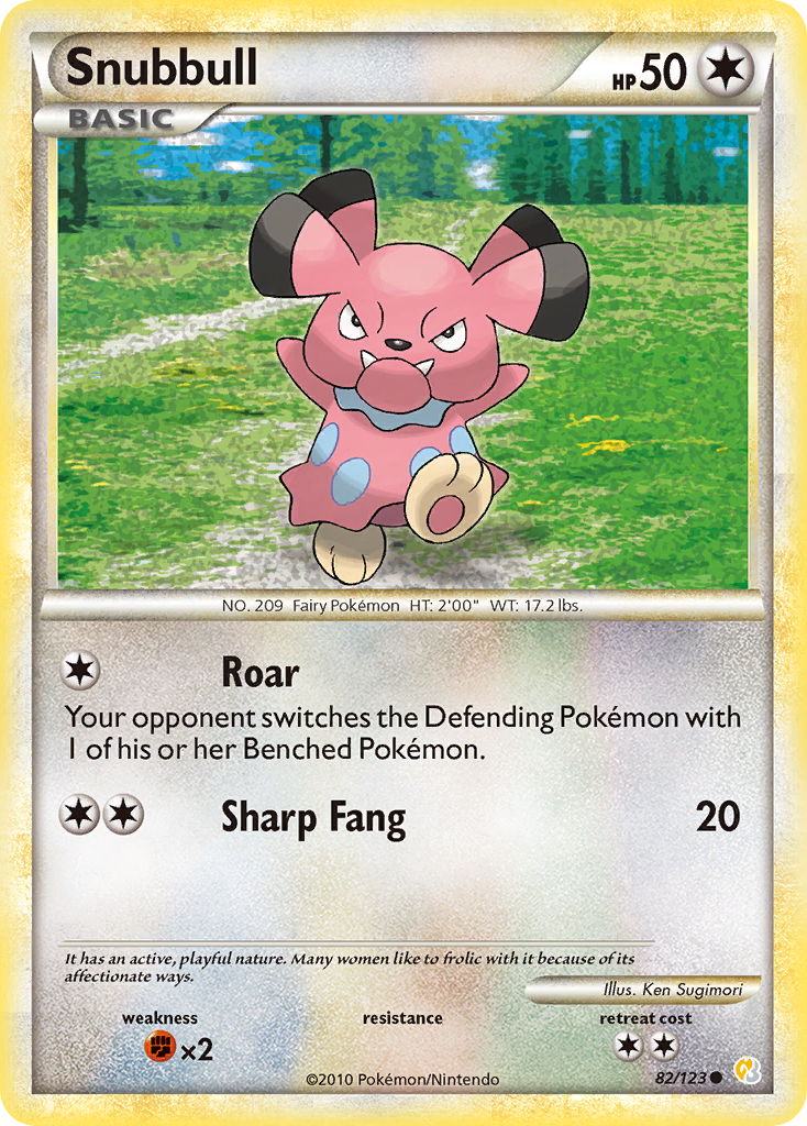 Snubbull from HeartGold & SoulSilver