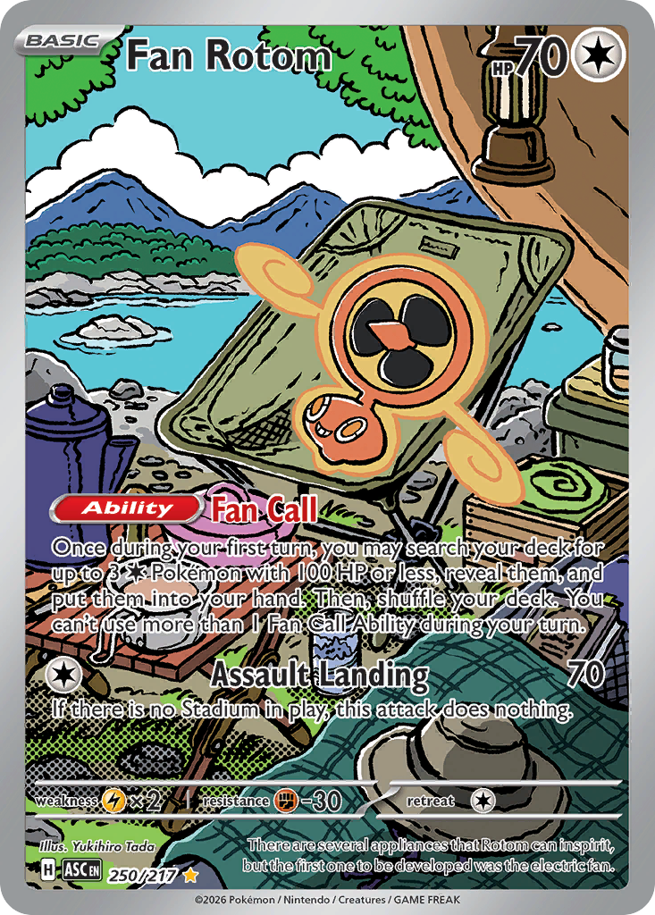 Fan Rotom from Ascended Heroes