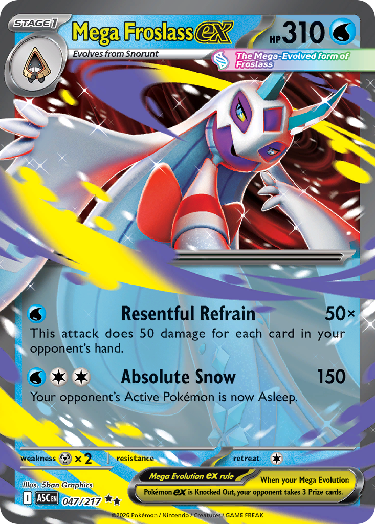Mega Froslass ex from Ascended Heroes