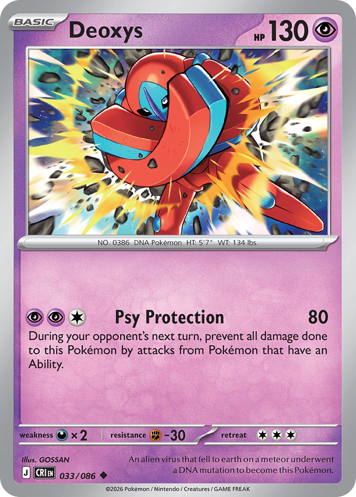 Deoxys from Chaos Rising