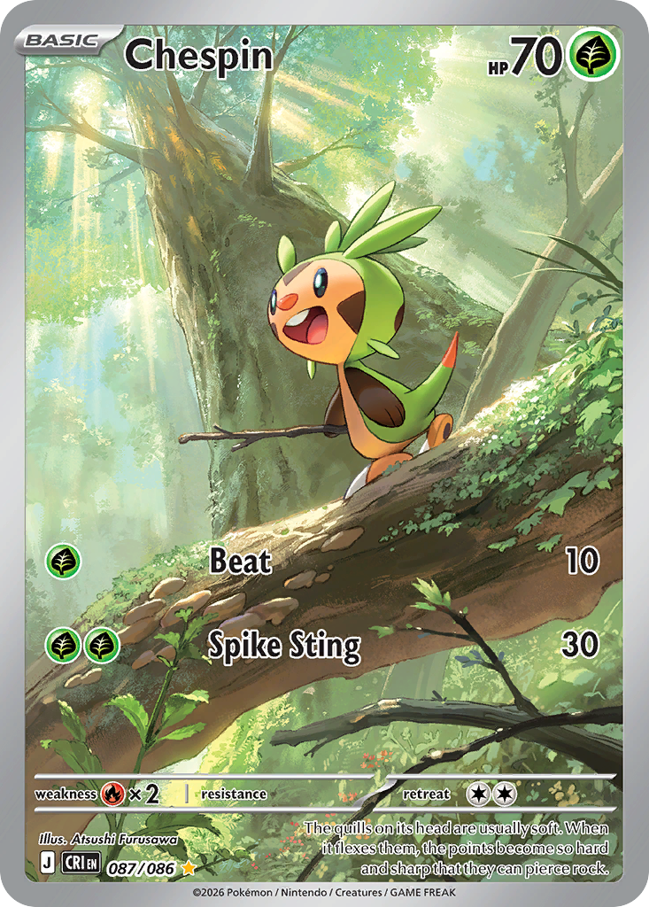 Chespin from Chaos Rising
