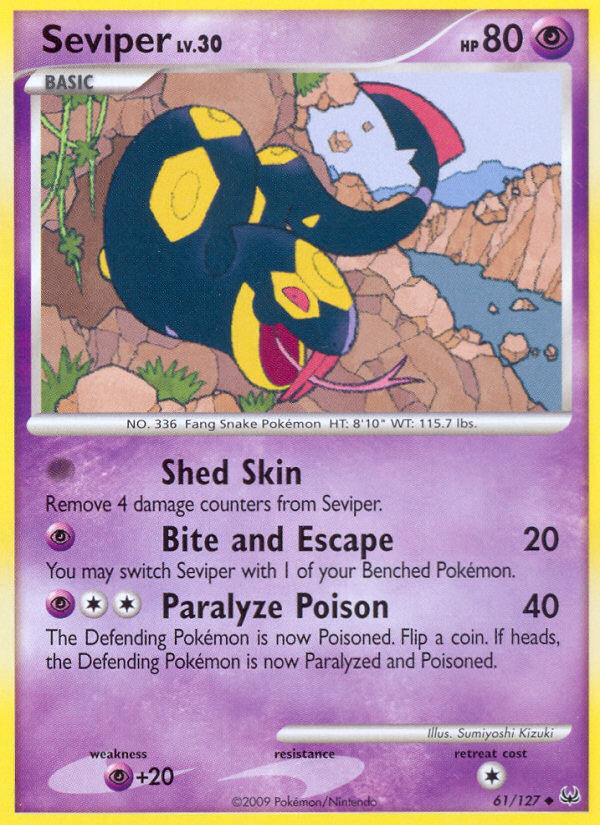 Seviper from Platinum