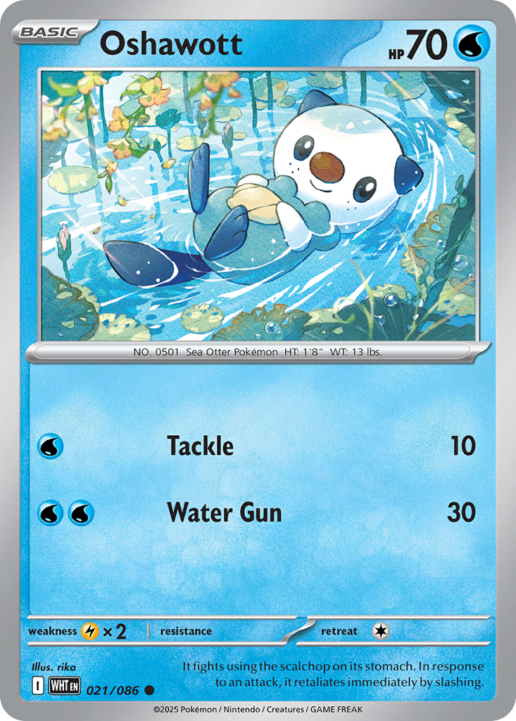 Oshawott from White Flare