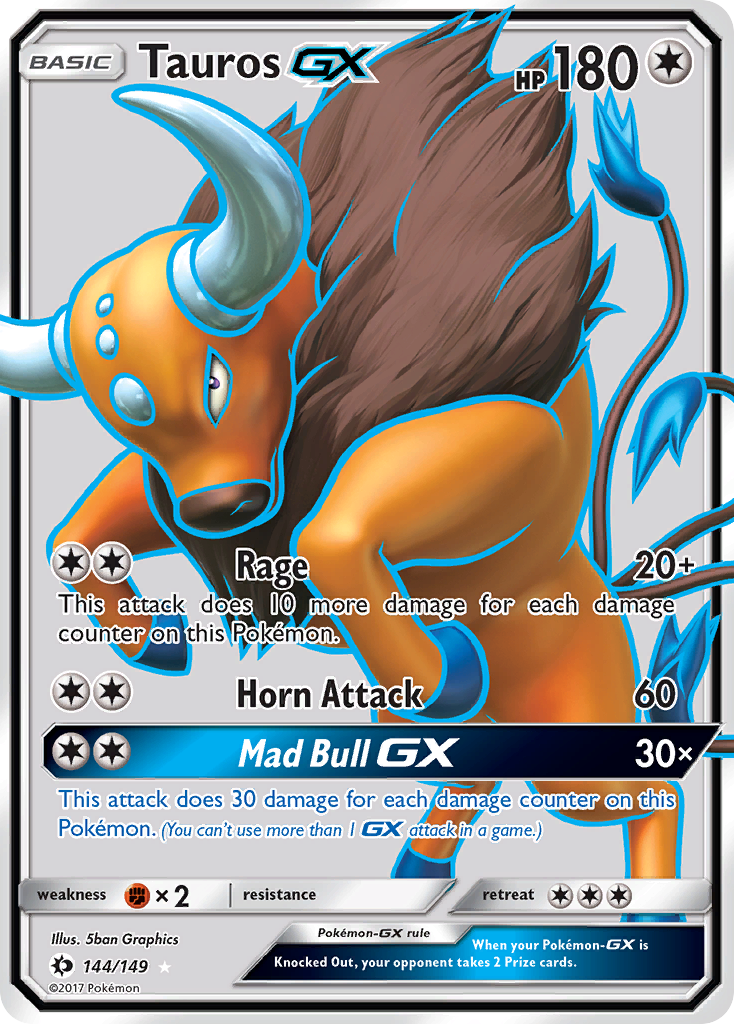 Tauros-GX from Sun & Moon