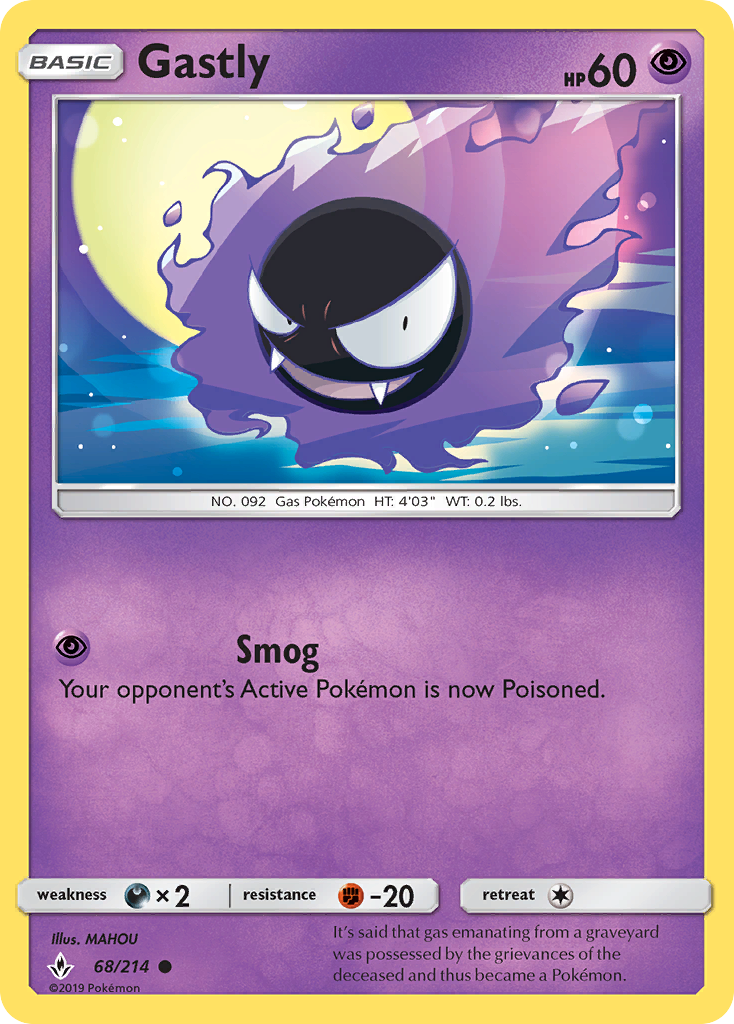 Gastly from Unbroken Bonds