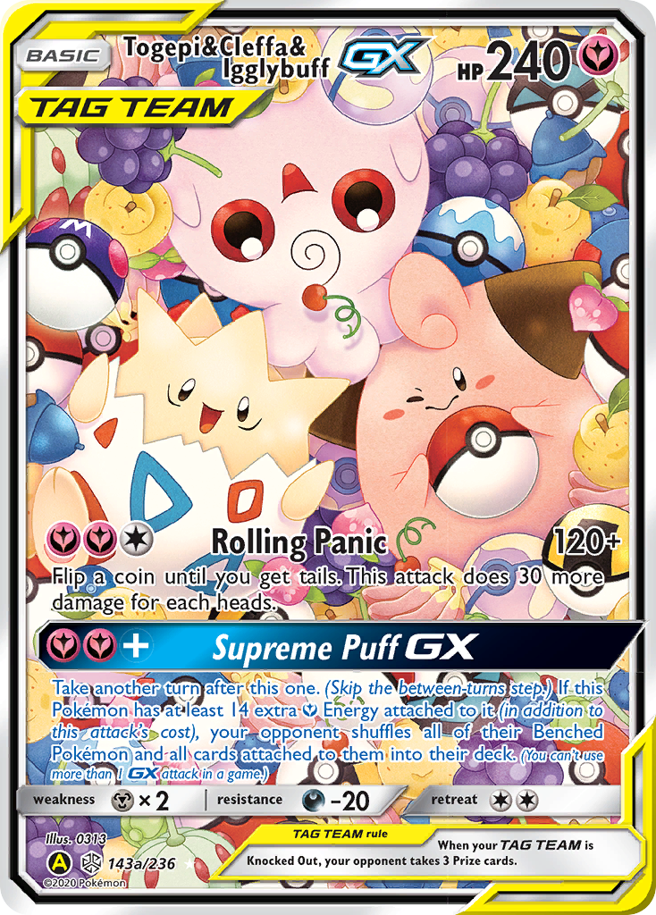 Togepi & Cleffa & Igglybuff-GX from Cosmic Eclipse