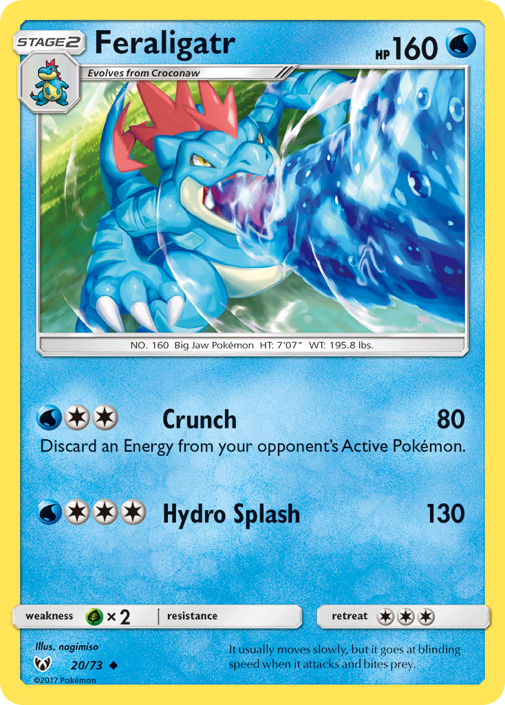 Feraligatr from Shining Legends