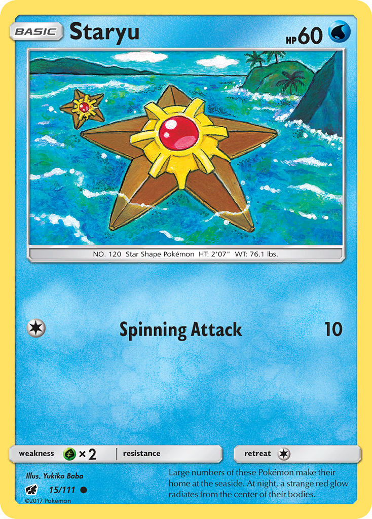 Staryu from Crimson Invasion