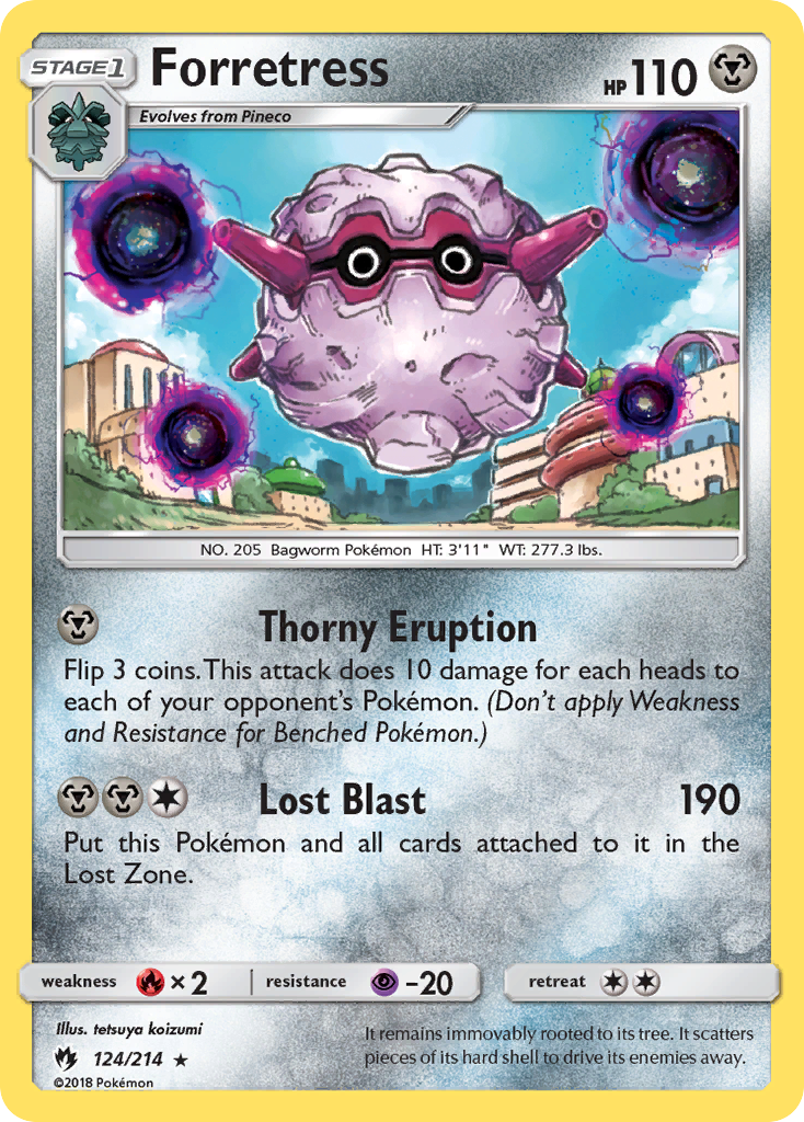 Forretress from Lost Thunder