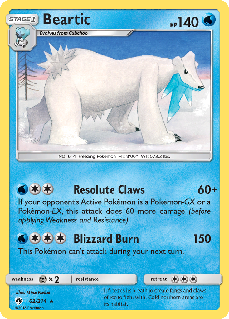 Beartic from Lost Thunder