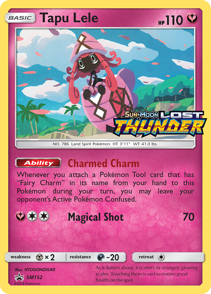 Tapu Lele from SM Black Star Promos