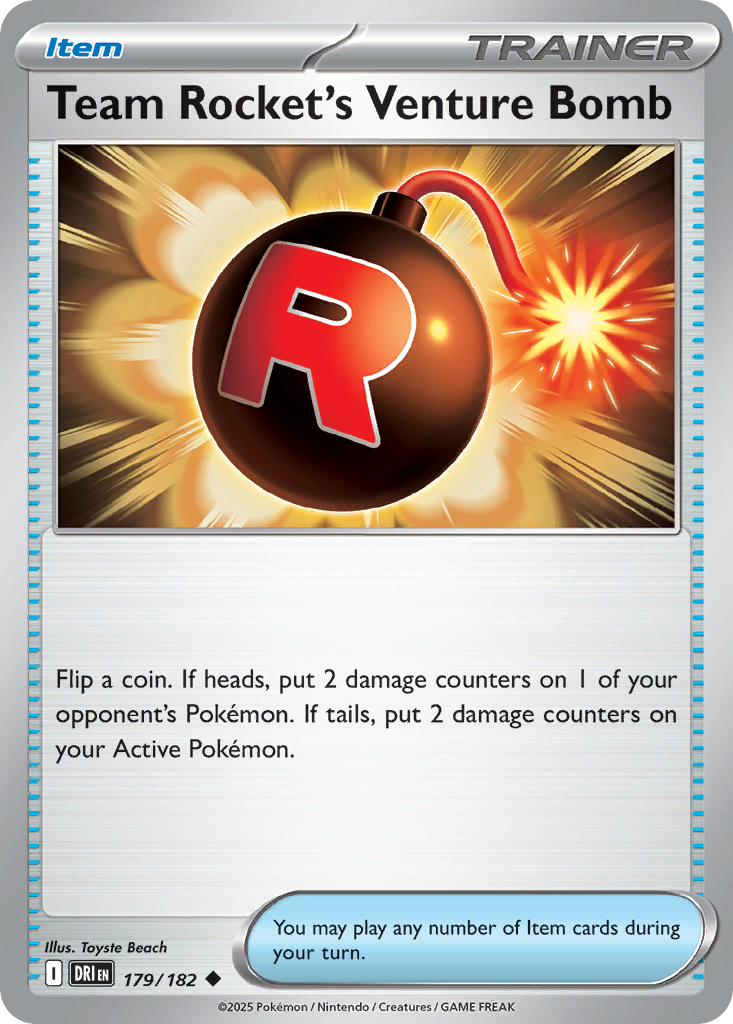 Team Rocket's Venture Bomb from Destined Rivals