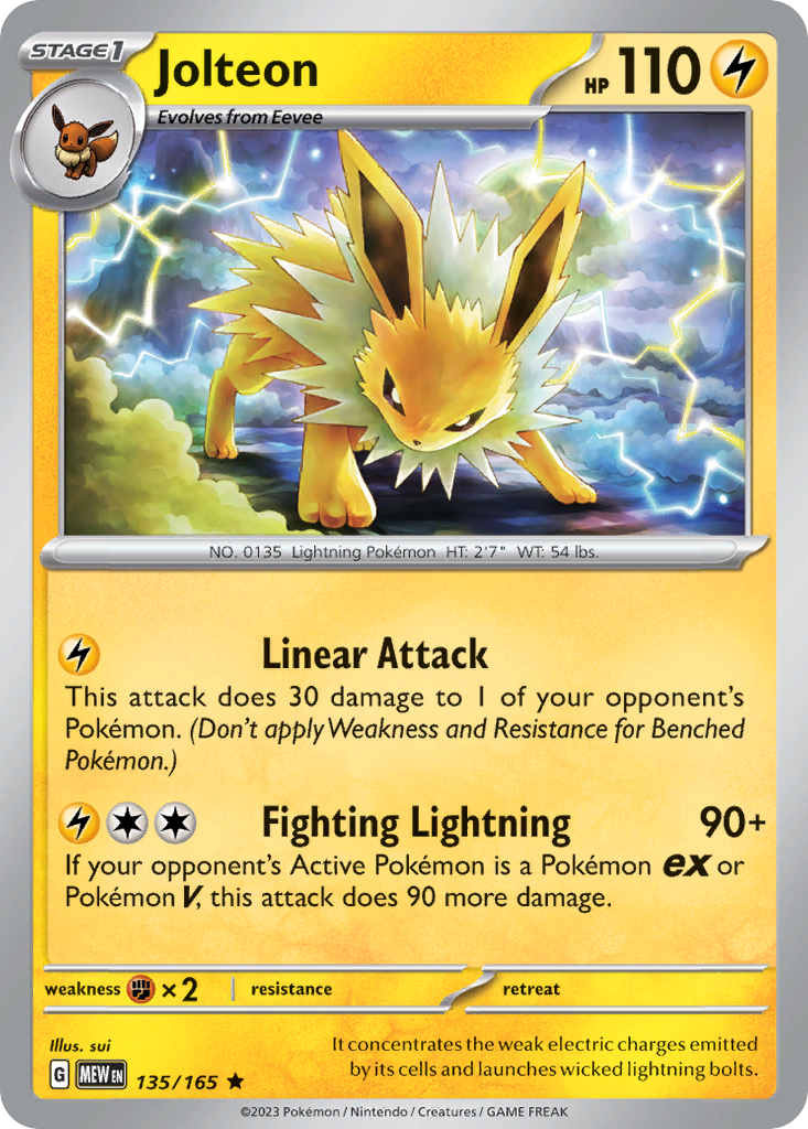 Jolteon from 151