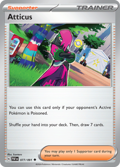 Atticus from Paldean Fates