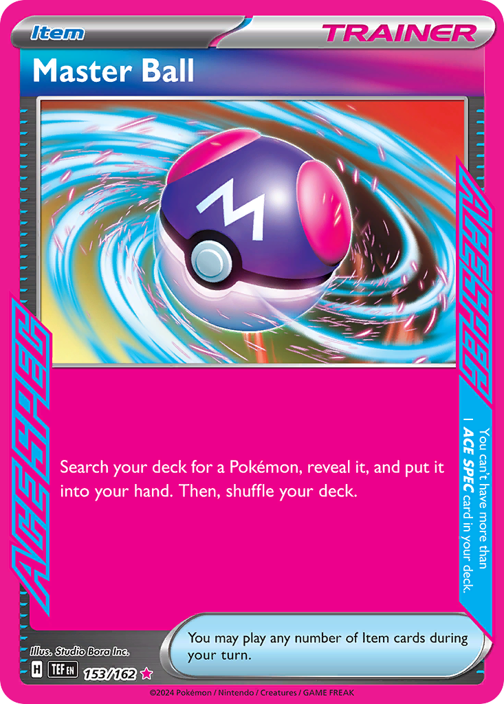 Master Ball from Temporal Forces