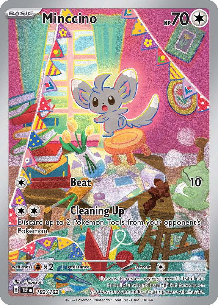Minccino from Temporal Forces