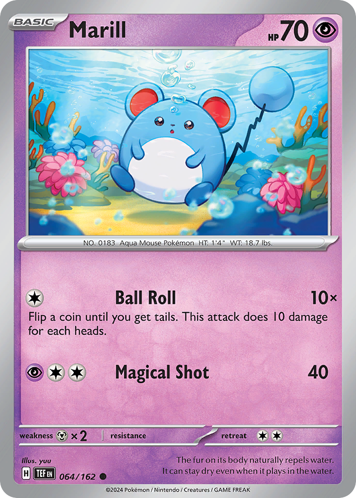 Marill from Temporal Forces