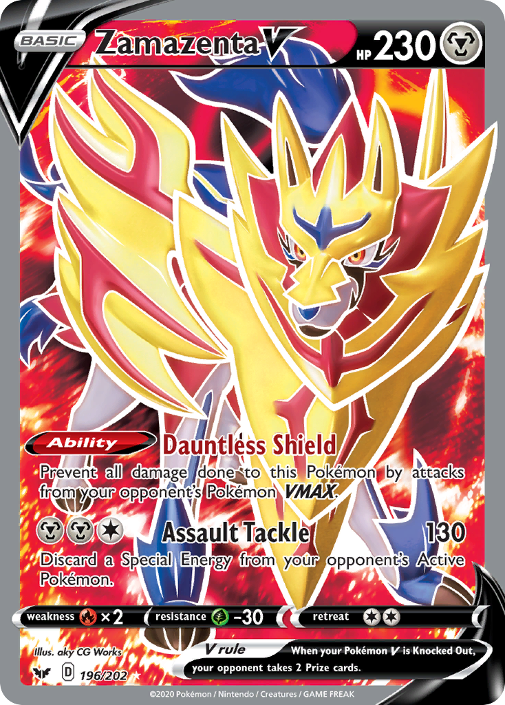 Zamazenta V from Sword & Shield