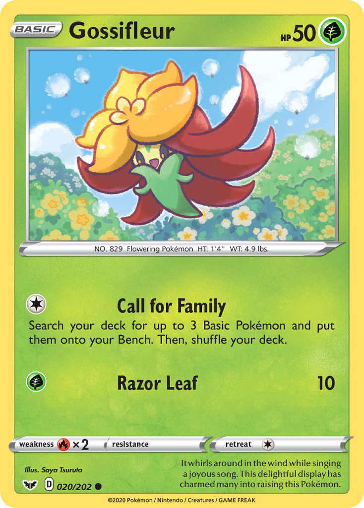 Gossifleur from Sword & Shield