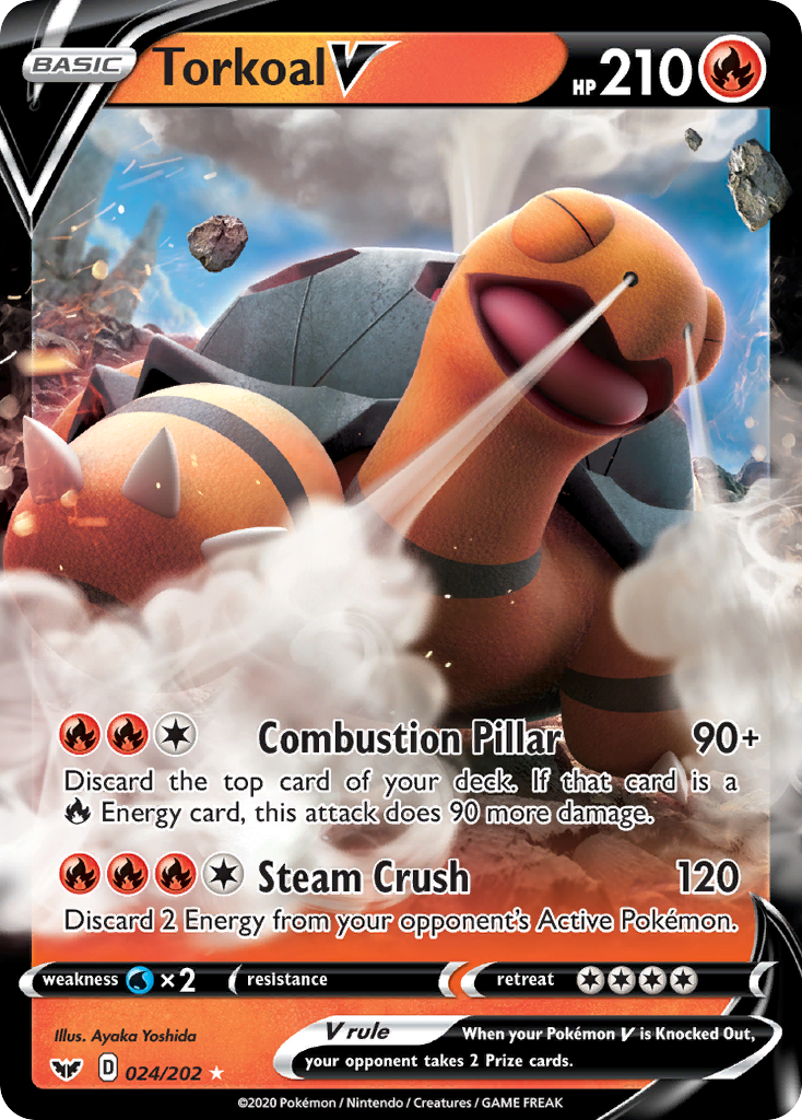 Torkoal V from Sword & Shield