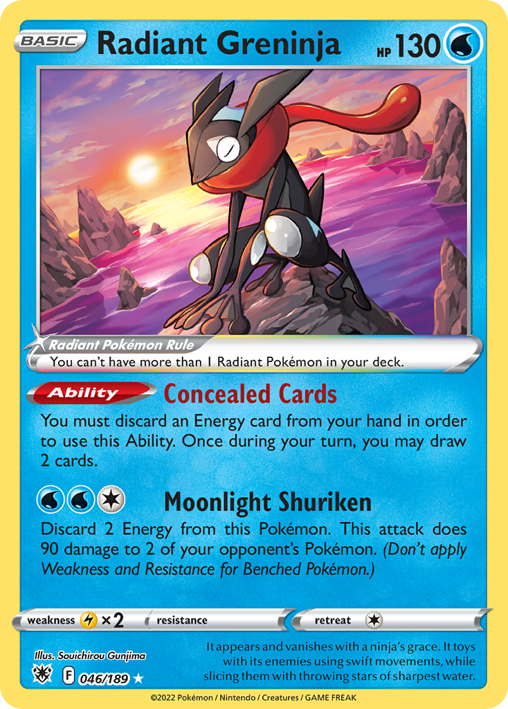 Radiant Greninja from Astral Radiance