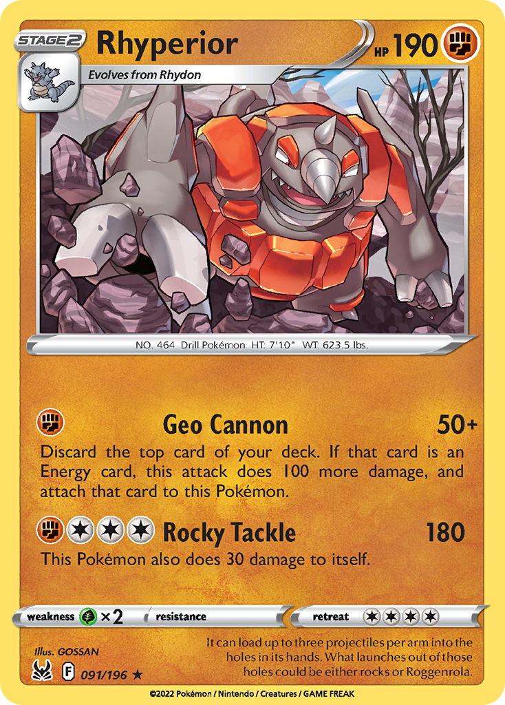 Rhyperior from Lost Origin