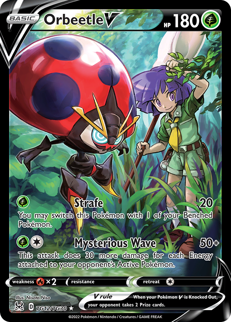 Orbeetle V from Lost Origin Trainer Gallery