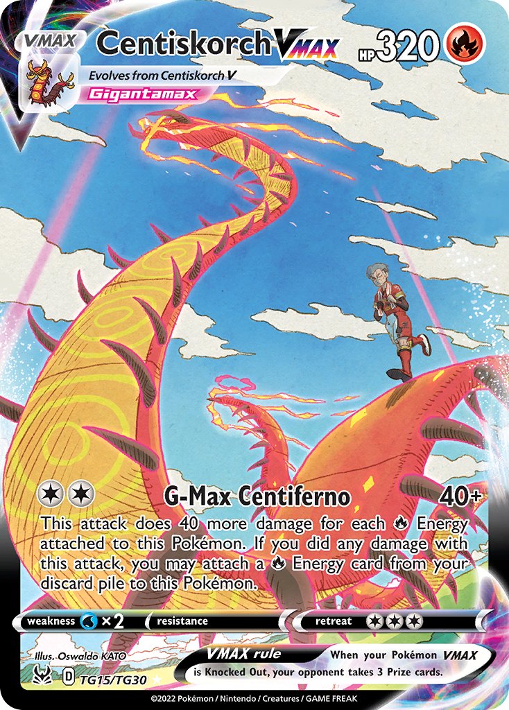 Centiskorch VMAX from Lost Origin Trainer Gallery