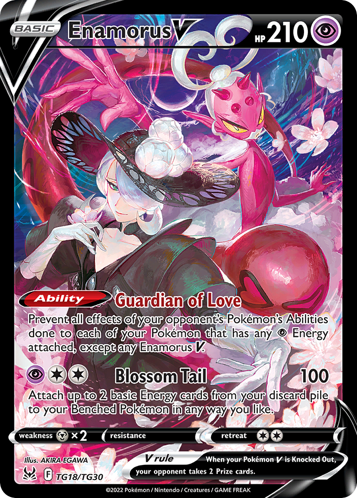 Enamorus V from Lost Origin Trainer Gallery