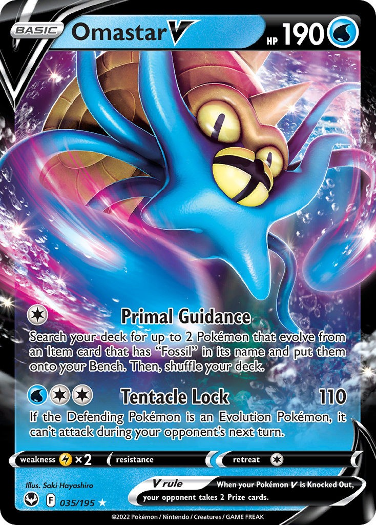 Omastar V from Silver Tempest