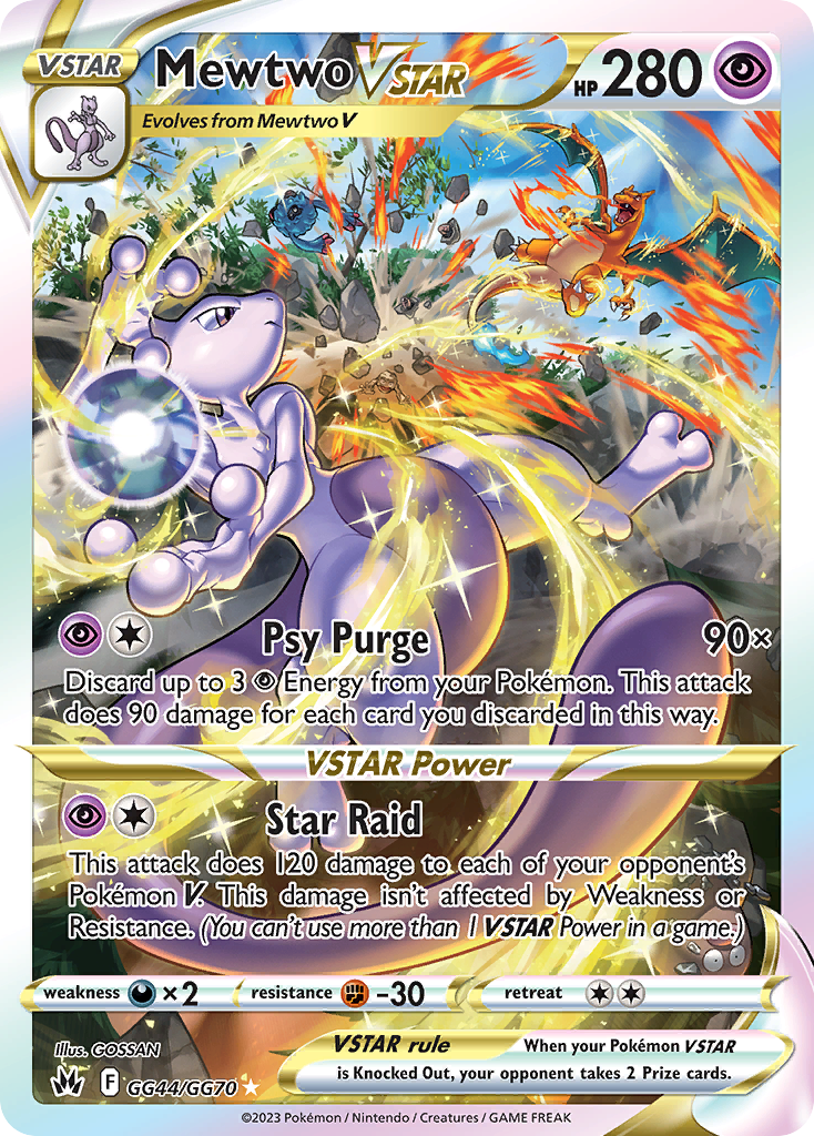 Mewtwo VSTAR from Crown Zenith Galarian Gallery