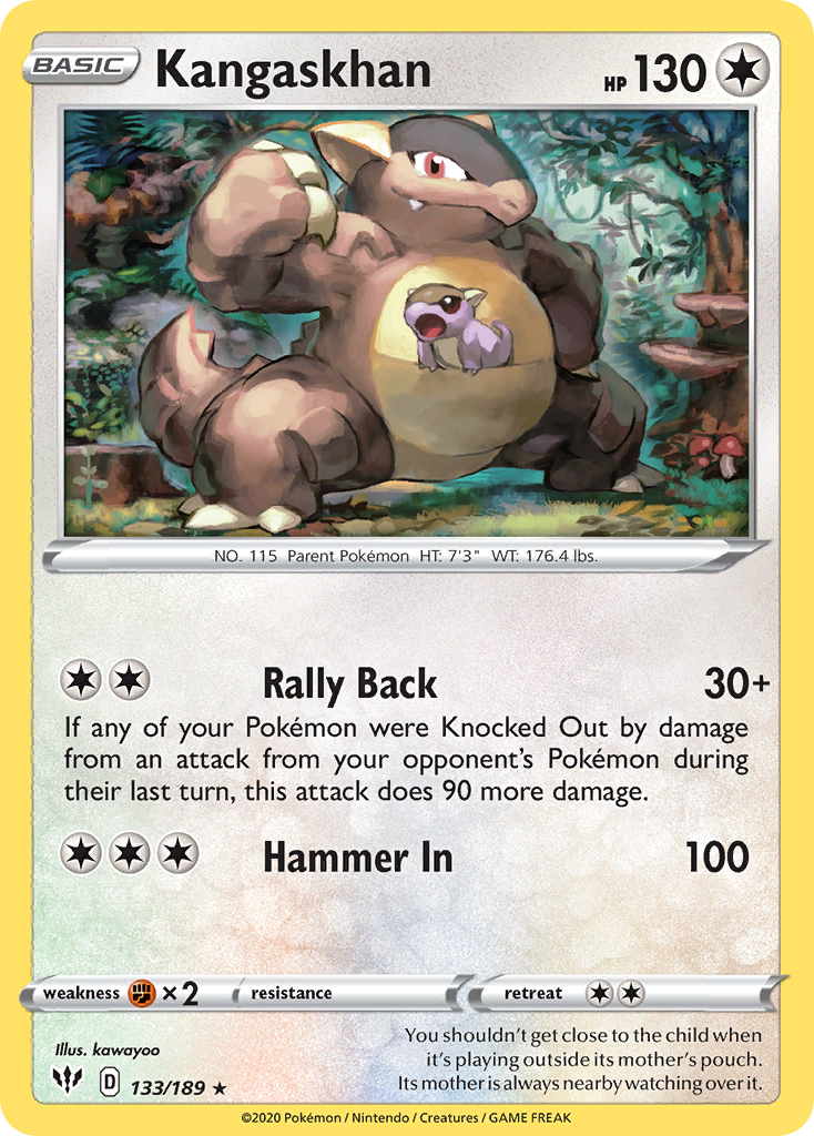 Kangaskhan from Darkness Ablaze