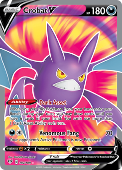 Crobat V from Darkness Ablaze