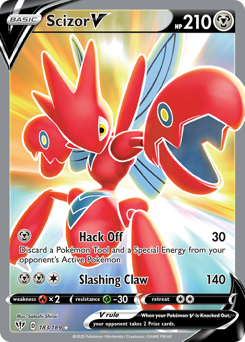 Scizor V from Darkness Ablaze