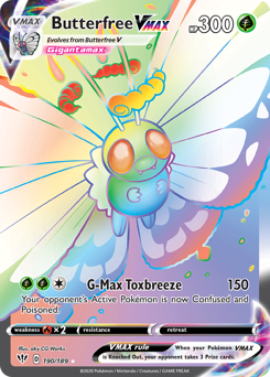 Butterfree VMAX from Darkness Ablaze