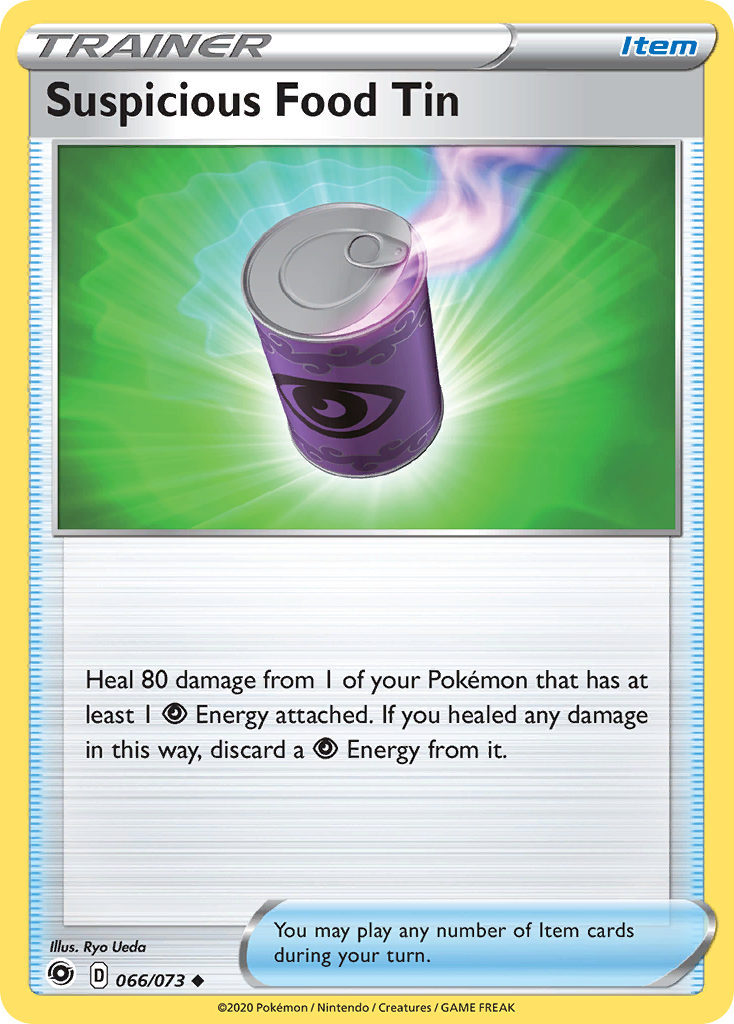 Suspicious Food Tin from Champion's Path