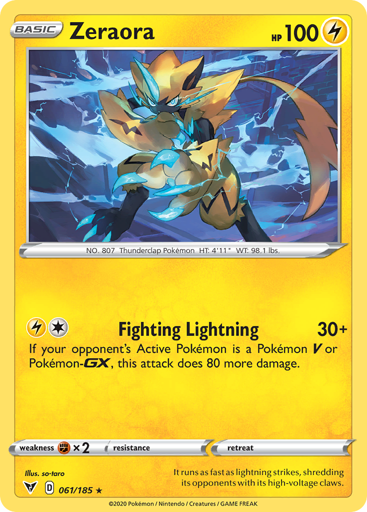Zeraora from Vivid Voltage