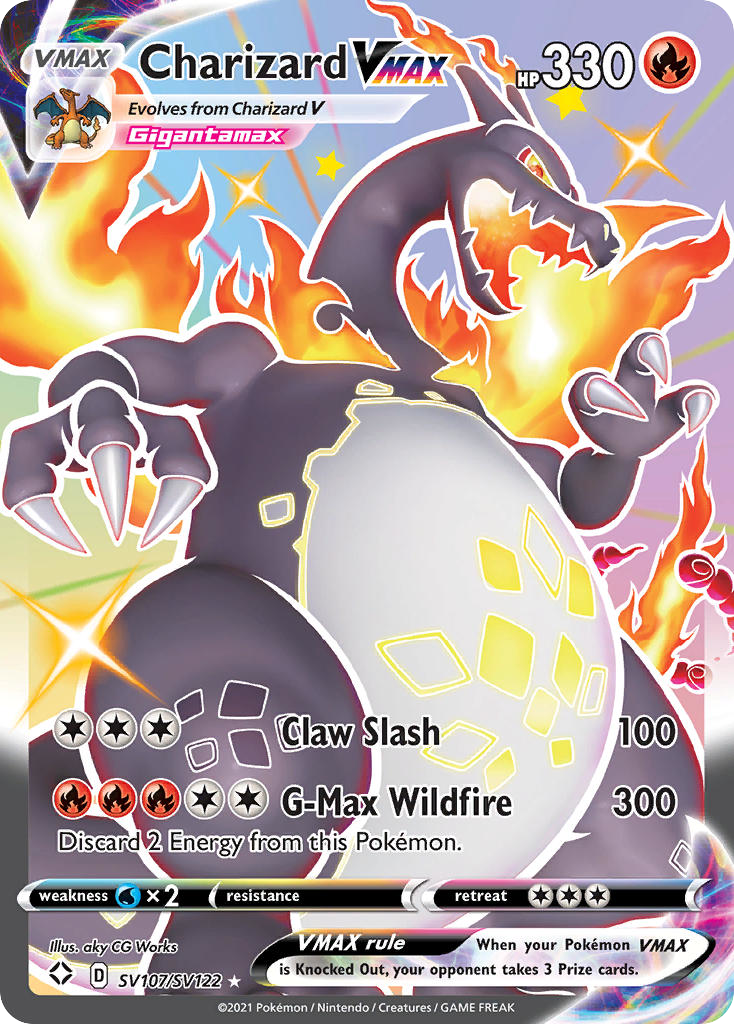 Charizard VMAX from Shining Fates Shiny Vault