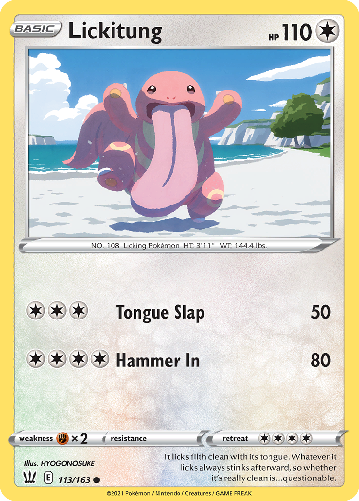 Lickitung from Battle Styles