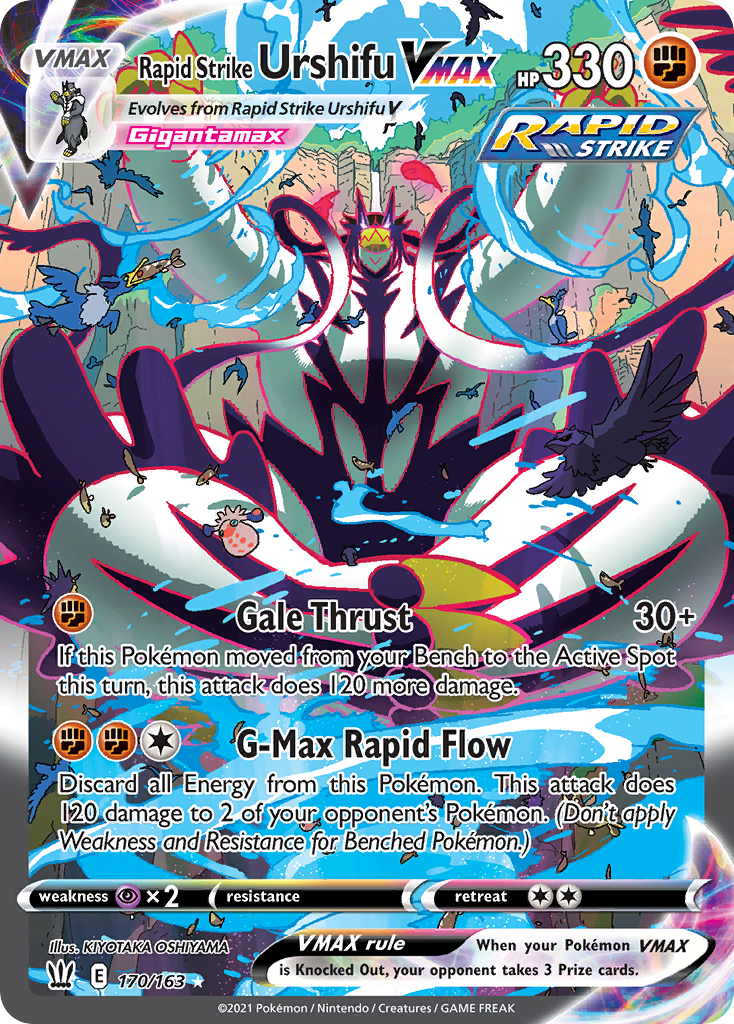 Rapid Strike Urshifu VMAX from Battle Styles